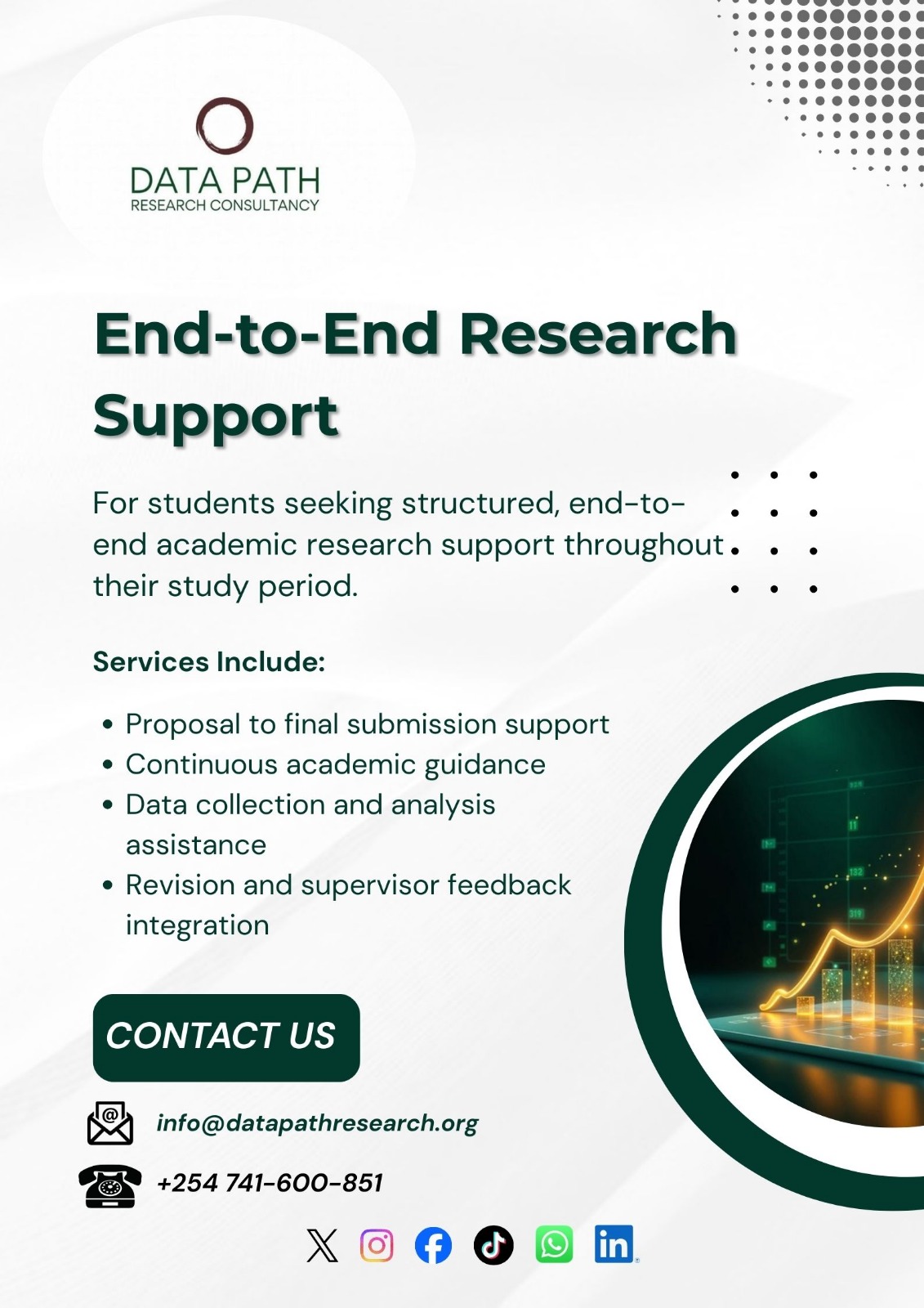 End to End Research Support